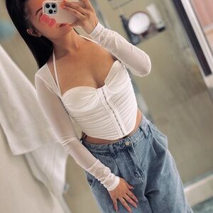 White Corset (size small)